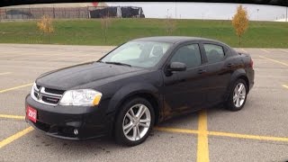 2013 Black Dodge Avenger SXT 2013 Dodge Avenger 4dr Sdn SXT [upl. by Auhoj]