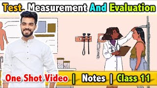 Test Measurement amp Evaluation  Class 11  Unit  6  FREE Notes with Imp Question 🔥 [upl. by Wilhelmine]