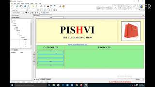 Designing Simple website using KompoZer part 1 STD 12 [upl. by Cassella]