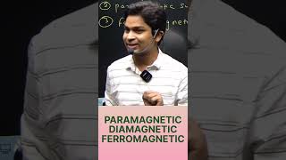 PARAMAGNETIC DIAMAGNETIC FERROMAGNETIC SUBSTANCE [upl. by Auos]