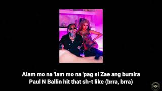 Serve by Zae Paul N Ballin Karaoke Lyrics  Instrumentally [upl. by Basset]