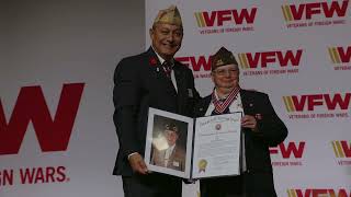 2024 VFW Distinguished Fraternal Award to Carol Thomas [upl. by Cyb155]