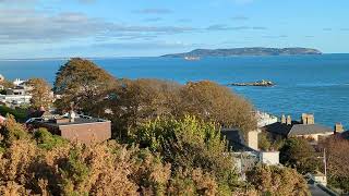 VIEW OF DALKEY ISLAND FROM SORRENTO PARK IN COUNTY DUBLIN [upl. by Atolrac]