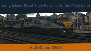 Parralleling the Steel  VL360 and G515 Parrallel with HCMT via the Pakenham Line [upl. by Naldo10]