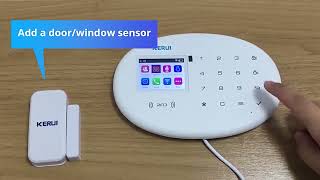 KERUI W20 WIFI GSM 4G Alarm System 433Mhz Home Security Tuya Smart Android IOS Phone APP [upl. by Hassi]