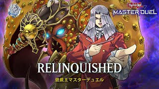 Relinquished  Relinquished Fusion  Maximillion Pegasus  Ranked Gameplay YuGiOh Master Duel [upl. by Noirb]