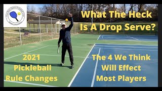 2021 Top 4 Pickleball Rule Changes [upl. by Lynett]