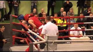 Mantas Balčiauskas vs Ričardas Kuncaitis Lithuania boxing championship final  75 kg [upl. by Guenzi774]