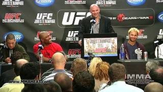 UFC 135 PostFight Press Conference Complete amp Unedited [upl. by Kieger914]