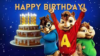 Chipmunks Sing quotHappy Birthdayquot [upl. by Talyah]