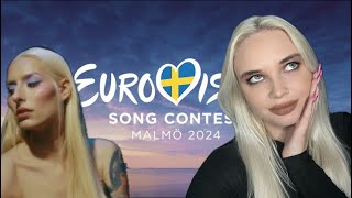 REACTION SLOVENIA Raiven “Veronika” 🇸🇮eurovision2024 Ljubljana 2025 [upl. by Blithe]