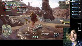 Getting Sent Flying Blind  monsterhunterrise sunbreak 6 [upl. by Ellan]