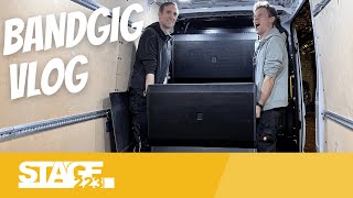 Bandgig VLOG mit grandMA 3 Light dLive c3500 und LD Systems MAILA [upl. by Henryk584]