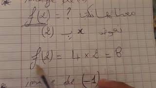 اولى ثانوي fonction lineaire part 1 [upl. by Ulphia220]