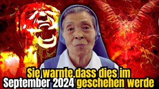 „Sie werden es nicht glauben Schwester Sasagawas Prophezeiung wird JETZ wahr Machen Sie sich bereit [upl. by Onder]