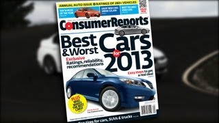 Consumer Reports 2013 Top Picks  Cars  Consumer Reports [upl. by Dita]