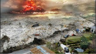 Tsunami is moving The powerful eruption of the Hunga Tonga volcano causes terrible consequences [upl. by Aihsoj]