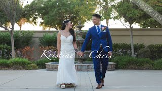 Kristine  Chris  Wedgewood Wedding  Brentwood CA [upl. by Anasiul]