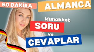 1 Saatte ALMANCA ÖĞRENIN Günlük Soru ve Cevaplar [upl. by Aidole]