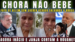 URGENTE RINDO ALTO FAFÁ DE BELÉM FOI HUMLHAR BOLSONARO E ESTRAGOU O GÓPI DE INÁCIO JANJA E MORAES [upl. by Avek947]