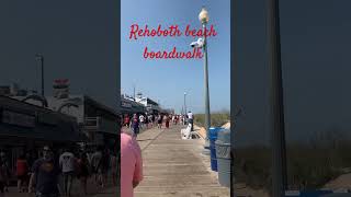 Rehoboth Beach boardwalk [upl. by Ahtebat]