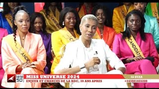 MISS UNIVERSE  ANADO KABIKA UNE MODELE DANS LA JEUNESSE CONGOLAISE [upl. by Zweig219]