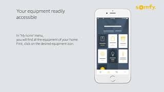 01 SOMFY TaHoma  How to control your equipment individually with the TaHoma app [upl. by Efram]