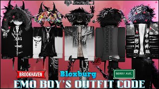 New Aesthetic Outfit Codes for Bloxburg Berry Avenue and Brookhaven  Boy Outfits Code 2024 Part 20 [upl. by Emsmus76]