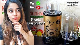 Honest Review of Wonderchef Nutri Blender  Nutri Blender Review amp Unboxing  Nutri Blender [upl. by Aikmat]