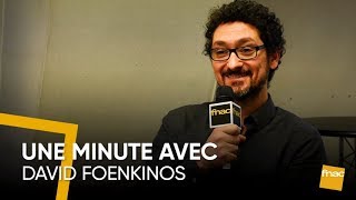 Une minute avec David Foenkinos [upl. by Bronson699]