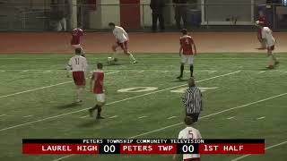 WPIAL Soccer Peters Township vs Laurel Highlands September 27 2018 [upl. by Leicam]