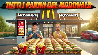 PROVIAMO TUTTI I PANINI ESISTENTI DEL MENÙ DEL MC DONALD  MAMMA MIA QUESTA VOLTA STIAMO GODENDO [upl. by Yelsa]