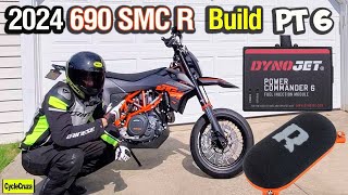 2024 KTM 690 SMC R BUILD EP06  Dynojet Power Commander 6  Rottweiler Intake [upl. by Dihahs549]