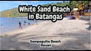 Batangas Resorts at White Sand Beach in Bauan Batangas  Sampaguita Beach Resort [upl. by Arammahs]