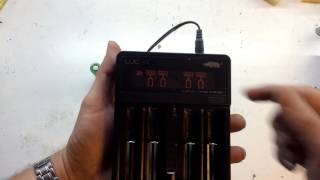 Efest LUC V4 lithium charger review [upl. by Ute]