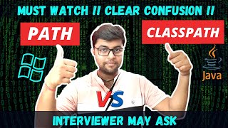 💻Path vs Classpath  Explain in detail  Hindi [upl. by Ferna]