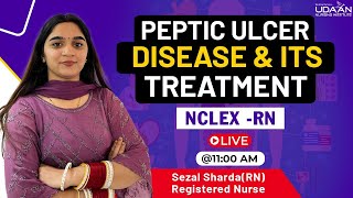 Peptic Ulcer Disease I Causes Symptoms Diagnosis Treatment I NCLEXRN [upl. by Nnylrahc552]