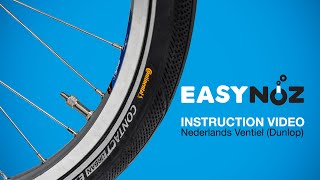 Fietspomp EasyNOZ Dunlop [upl. by Cassaundra]