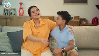 Kinder Schoko Bons Crispy welcomes Subhashree Ganguly  20 sec [upl. by Reede]