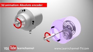 Absolute Encoder Shaft Encoder Rotary encoder  how it works [upl. by Augustine386]