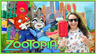 First Time in ZOOTOPIA LAND in SHANGHAI DISNEYLAND Full Tour 2024 [upl. by Seton]