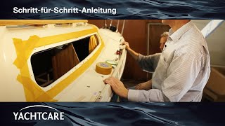 Fenstereinbau leicht gemacht – BootsRefit mit Experten von YACHTCARE [upl. by Anoyek]