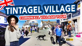 TINTAGEL VILLAGE CORNWALL  Full village tour of Tintagel Cornwall [upl. by Luce]