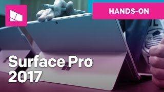 Microsoft Surface Pro 2017 handson  NEW [upl. by Renferd]