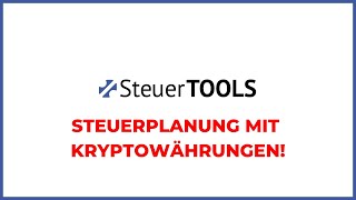 Steuerplanung mit Kryptowährungen in Kapitalgesellschaften mit SteuerTOOLS [upl. by Milak]