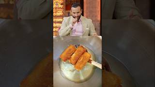 Saif Ali Khans Viral Bread Roll shorts breadrolls saifalikhan [upl. by Enelegna]