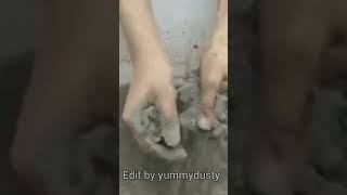 Pure cement asmr crumbling water crumbling asmr satisfying asmr pure [upl. by Meesaw979]