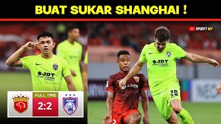 Bisa Arif Aiman Bawa Johor Darul Tazim ‘Rantai’ Shanghai Port [upl. by Nodarb]