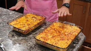 Baked Mac amp Cheese Dinner for the Whole Family CrowdPleasing Recipe [upl. by Hau41]