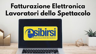 Fatturazione Elettronica per lavoratori dello spettacolo [upl. by Angil]